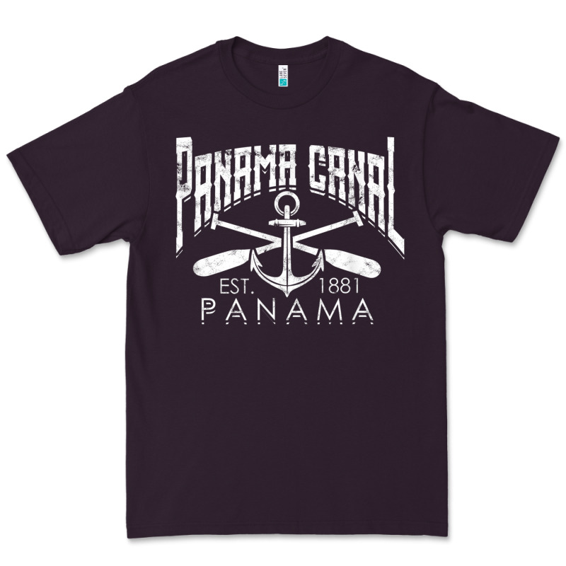 Panama Canal   Central America Pacific Ocean Traveling Beach T Shirt Premium Tee by maiPhamDesign | Teevron