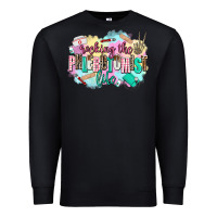 Black rocking the phlebotomist life Premium Sweatshirt - AdoDesignShop
