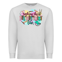 Dove Grey rocking the phlebotomist life Premium Sweatshirt - AdoDesignShop