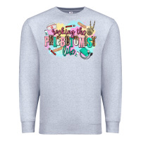 Heather Grey rocking the phlebotomist life Premium Sweatshirt - AdoDesignShop