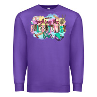 Purple rocking the phlebotomist life Premium Sweatshirt - AdoDesignShop