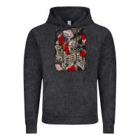 Vintage Black Two skeletons hugging Valentine's Day Vintage Hoodie - FaDigitalArtStudio