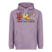 Lavender peace love easter Heavyweight Hoodie - AdoDesignShop