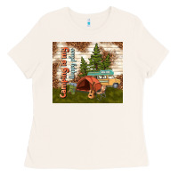 Bone camping is my happy place Ladies Tee - TumblerDesignByShophia