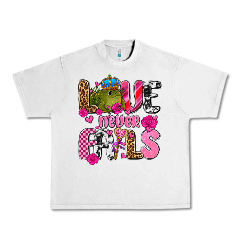 Love Never Fails With Prince Frog  Olivia Urban Heavy Tee by OliviaCreatesArt | Teevron
