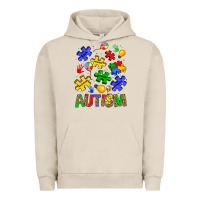 Pigment French Oak autism Urban Hoodie - JahusDesignShop