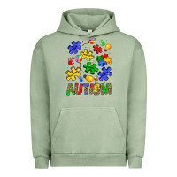 Pigment Oil Green autism Urban Hoodie - JahusDesignShop