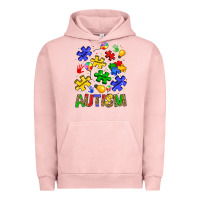 Pigment Salmon autism Urban Hoodie - JahusDesignShop