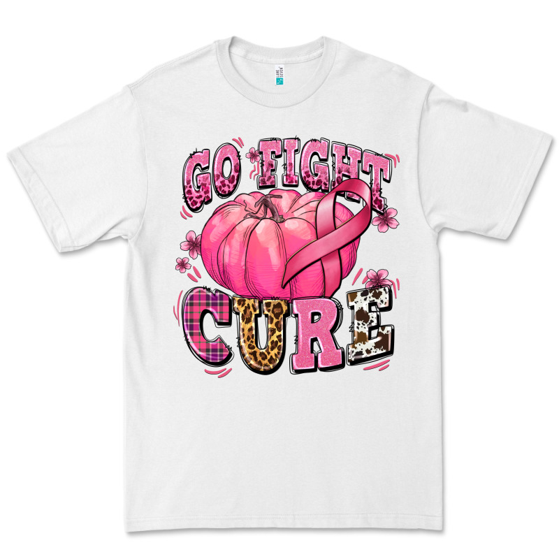 Go Fight Cure Pumpkin Premium Tee by texasbilliewilder | Teevron