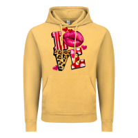 Vintage Mustard Western love lips Vintage Hoodie - FaDigitalArtStudio