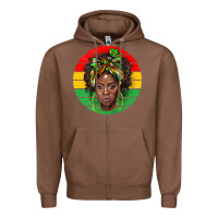 Chestnut black women Zipper Hoodie - BarkalooDesign