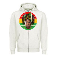 Oatmeal Heather black women Zipper Hoodie - BarkalooDesign