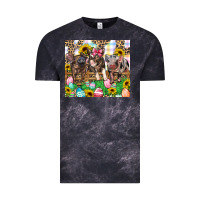 Cloud Black easter farm animals Happy Easter Day Vintage Tee - CowGirlArtShop