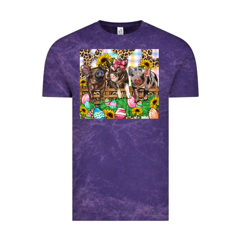 Easter Farm Animals Happy Easter Day Vintage Tee by CowGirlArtShop | Teevron