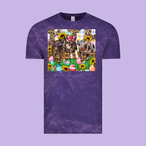 Easter Farm Animals Happy Easter Day Vintage Tee Designed By Cowgirlartshop