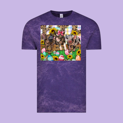 Easter Farm Animals Happy Easter Day Vintage Tee Designed By Cowgirlartshop