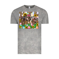 Cloud Rock easter farm animals Happy Easter Day Vintage Tee - CowGirlArtShop