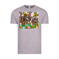 Vintage Zinc easter farm animals Happy Easter Day Vintage Tee - CowGirlArtShop