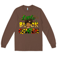 Chestnut Little black queen Long Sleeve Tee - FaDigitalArtStudio