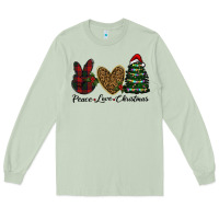 Matcha peace love christmas Long Sleeve Tee - RanaPortraitStore