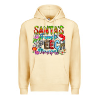 Pina Colada festive speech therapist tribute Premium Hoodie - CowhideDigitalArt