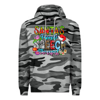 Slate Camo festive speech therapist tribute Premium Hoodie - CowhideDigitalArt