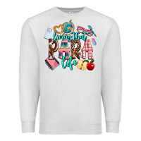 Oatmeal Heather living that  para  life Premium Sweatshirt - AdoDesignShop