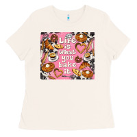 Bone life is what you bake it with cowhide Ladies Tee - TumblerDesignByShophia