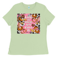 Matcha life is what you bake it with cowhide Ladies Tee - TumblerDesignByShophia