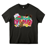 Asphalt Lunch lady off duty Heavy Core Tee - NancyCooperArtShop