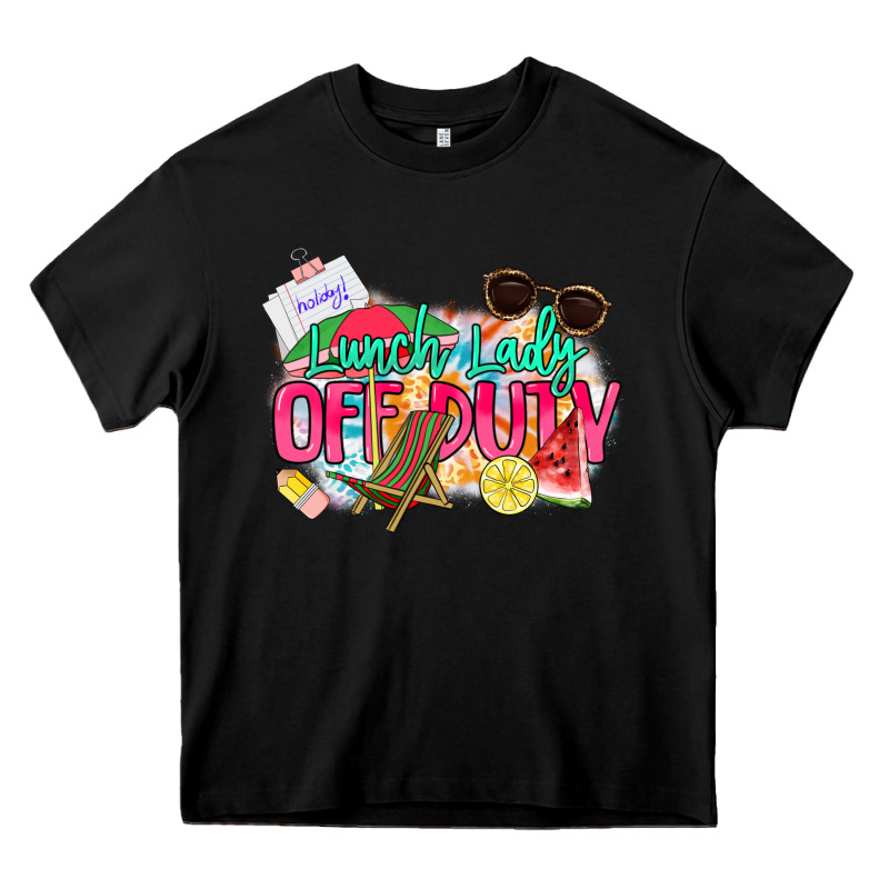 Lunch Lady Off Duty Heavy Core Tee by NancyCooperArtShop | Teevron