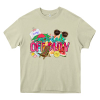Mossy Lunch lady off duty Heavy Core Tee - NancyCooperArtShop