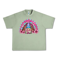 Oil Green valentine's day rainbow gnome olivia Urban Heavy Tee - OliviaCreatesArt