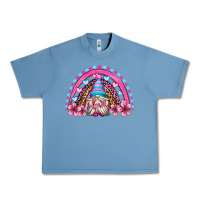Pebble Blue valentine's day rainbow gnome olivia Urban Heavy Tee - OliviaCreatesArt