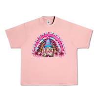 Salmon valentine's day rainbow gnome olivia Urban Heavy Tee - OliviaCreatesArt