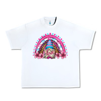 White valentine's day rainbow gnome olivia Urban Heavy Tee - OliviaCreatesArt