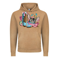 Vintage Camel Easter cowboy boots hat Vintage Hoodie - OliviaCreatesArt