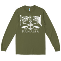 Panama Canal   Central America Pacific Ocean Traveling Beach T Shirt Long Sleeve Tee | Teevron