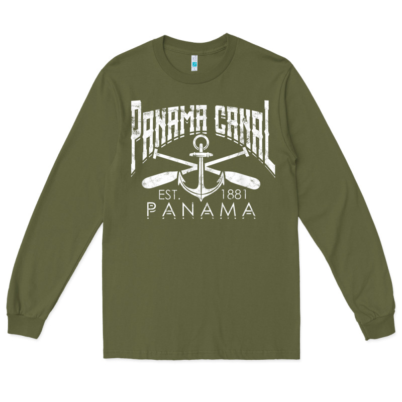 Panama Canal   Central America Pacific Ocean Traveling Beach T Shirt Long Sleeve Tee by maiPhamDesign | Teevron