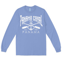 Colony Blue panama canal   central america pacific ocean traveling beach t shirt Long Sleeve Tee - maiPhamDesign