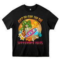 Black Ain't no cure for the summertime blues Heavy Core Tee - NancyCooperArtShop