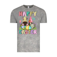 Cloud Rock Happy Easter gnomies Easter Day Vintage Tee - CowGirlArtShop