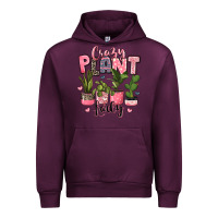 Mauve Wine crazy plant lady houseplants Urban Hoodie - JahusDesignShop