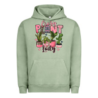 Pigment Oil Green crazy plant lady houseplants Urban Hoodie - JahusDesignShop