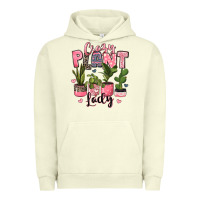 Pigment Pistachio crazy plant lady houseplants Urban Hoodie - JahusDesignShop
