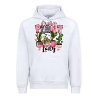 White crazy plant lady houseplants Urban Hoodie - JahusDesignShop