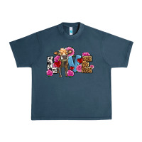 Midnight Navy love with cow olivia Urban Heavy Tee - OliviaCreatesArt