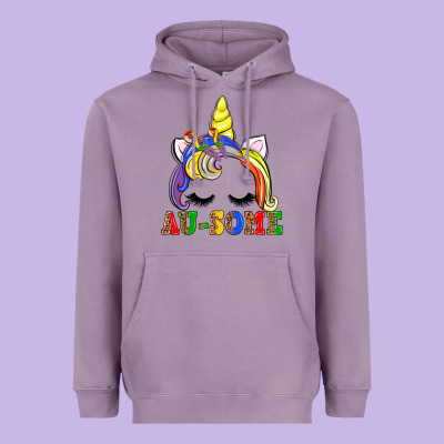 Autism Au Some  Unicorn Heavyweight Hoodie Designed By Adodesignshop