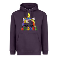 Plum autism au some  unicorn Heavyweight Hoodie - AdoDesignShop