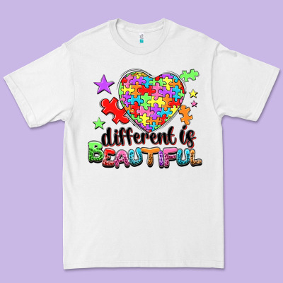 Different Is Beautiful Premium Tee Designed By Nancycooperartshop